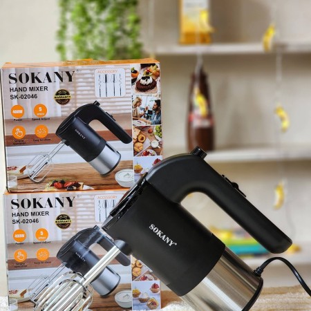 Sokany 800W Hand Mixer Blender SK-6621  Model: SK-6621