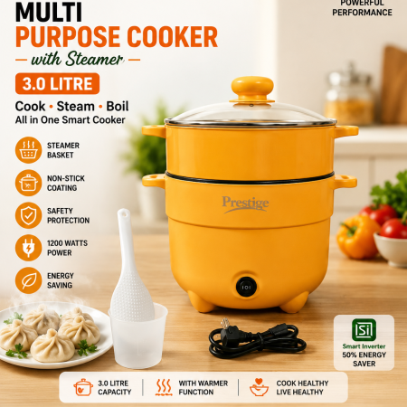 Prestige 3.0 litar malti coker  1200 wat