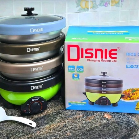 Disnie চার হারি ৪ ঢাকনা মাল্টি কুকার ৫.৫ লিটার